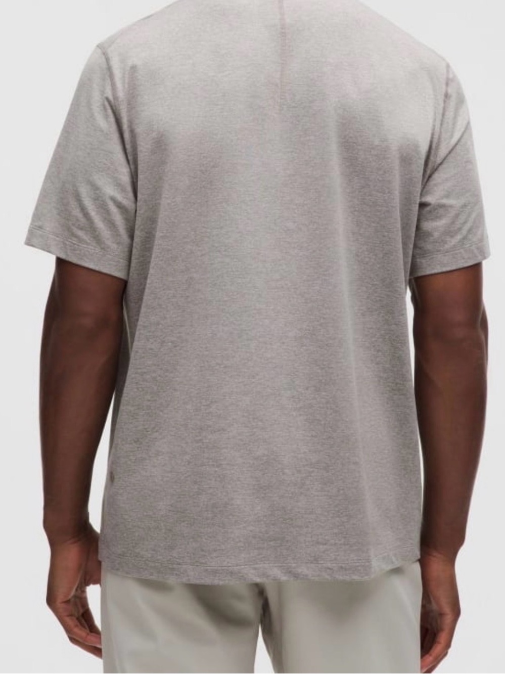 lululemon athletica Men's Polo Shirt in Light Taupe - Picture 2 of 7